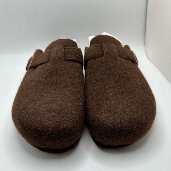 CUSHIONAIRE Womens Clog 11 BROWN WOOL - Picture 2 of 7